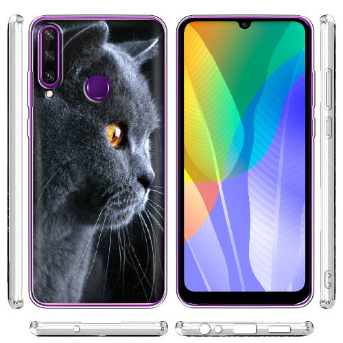 Чехол Boxface Huawei Y6p English cat