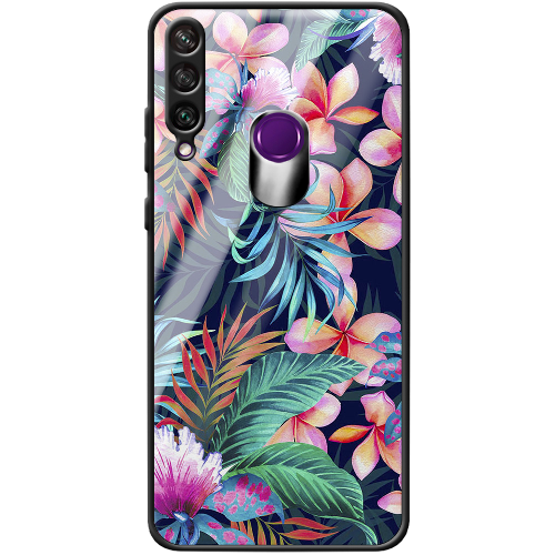 Чехол Boxface Huawei Y6p flowers in the tropics