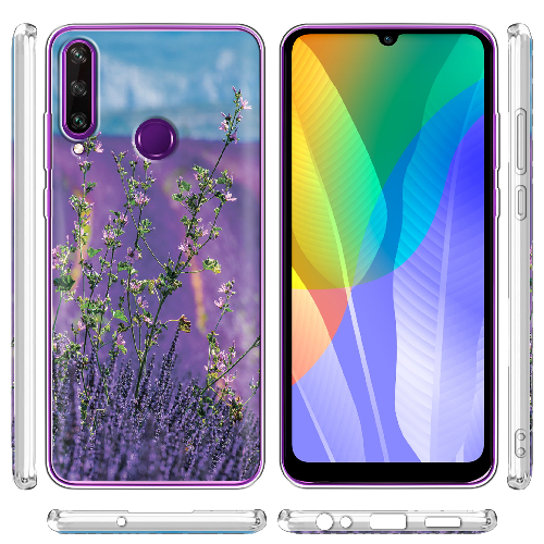 Чехол Boxface Huawei Y6p Lavender Field