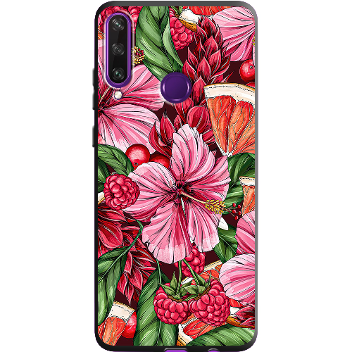 Чехол Boxface Huawei Y6p Tropical Flowers