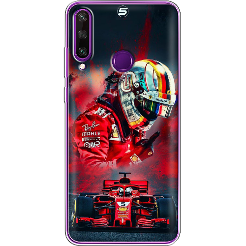 Чехол Boxface Huawei Y6p Racing Car