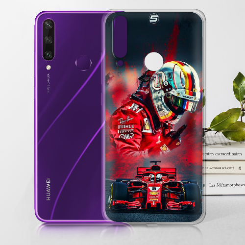 Чехол Boxface Huawei Y6p Racing Car