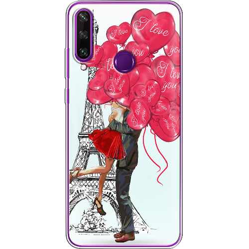 Чехол Boxface Huawei Y6p Love in Paris