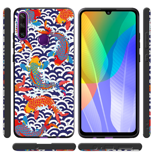 Чехол Boxface Huawei Y6p Koi Fish