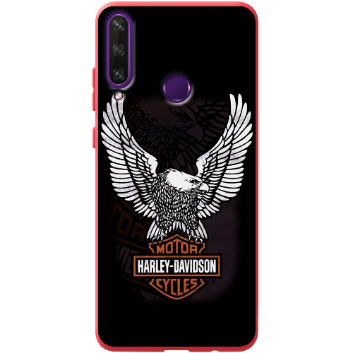 Чехол Boxface Huawei Y6p Harley Davidson and eagle