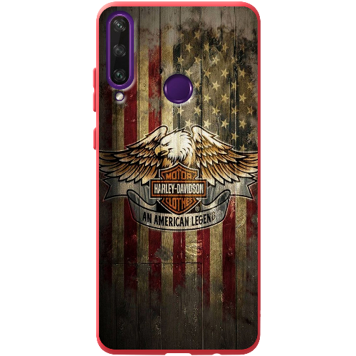 Чехол Boxface Huawei Y6p Harley Davidson An American Legend