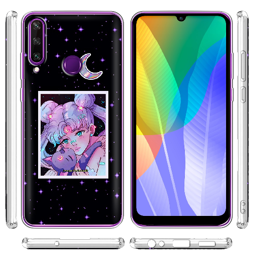 Чехол Boxface Huawei Y6p Sailor Moon night