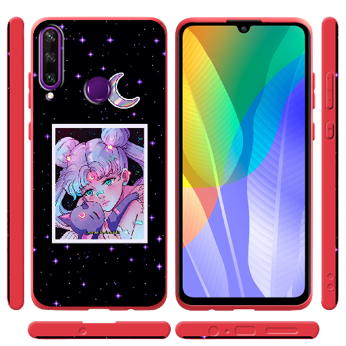 Чехол Boxface Huawei Y6p Sailor Moon night