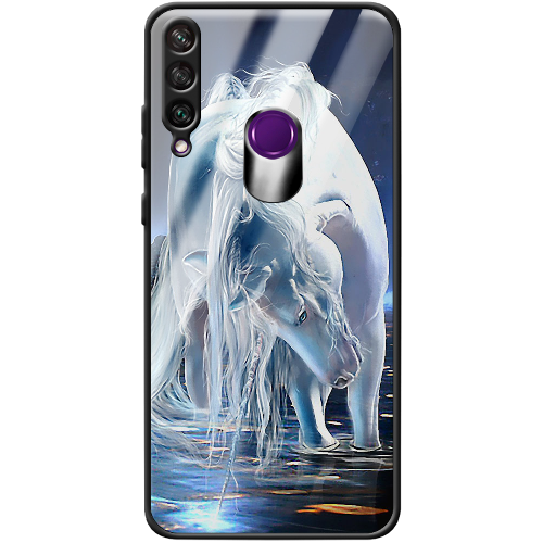 Чехол Boxface Huawei Y6p White Horse