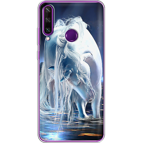 Чехол Boxface Huawei Y6p White Horse