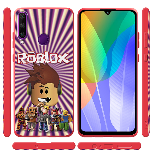 Чехол Boxface Huawei Y6p Follow Me to Roblox