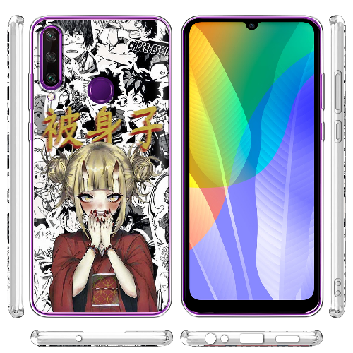 Чехол Boxface Huawei Y6p Himiko Toga - My Hero Academia