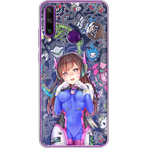 Чехол Boxface Huawei Y6p Overwatch D.VA