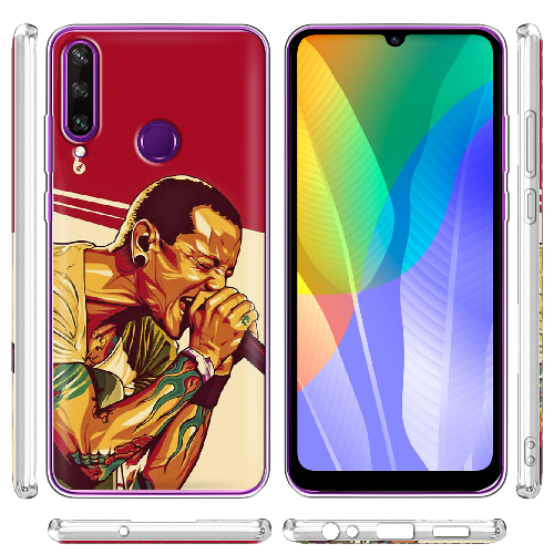 Чехол Boxface Huawei Y6p Chester Bennington