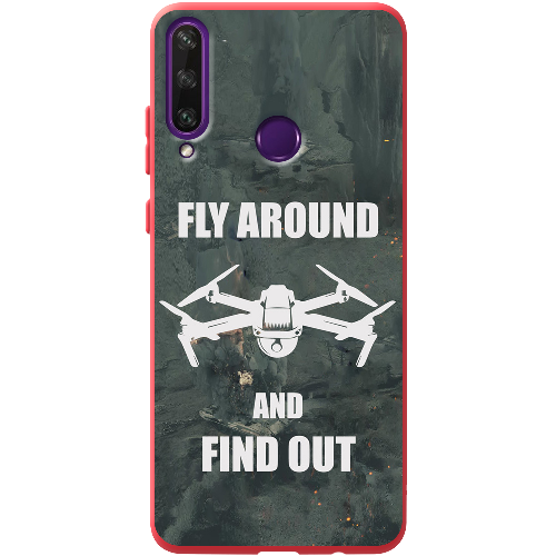 Чехол Boxface Huawei Y6p Дрон Fly Around