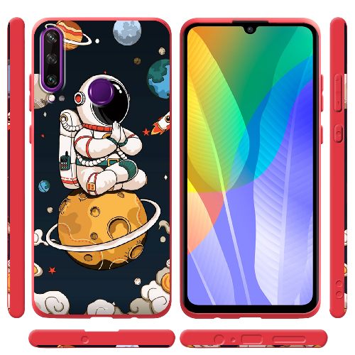 Чехол Boxface Huawei Y6p Astronaut