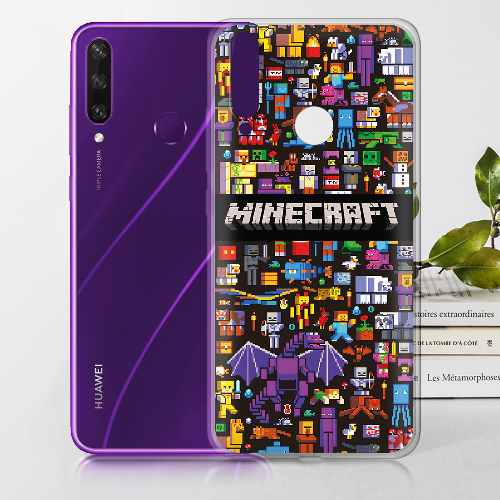 Чехол Boxface Huawei Y6p Minecraft Mobbery