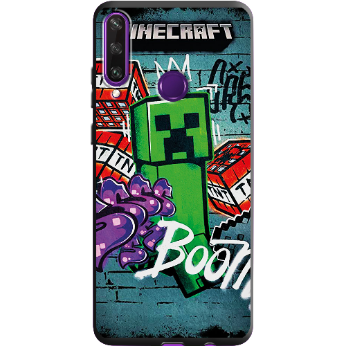 Чехол Boxface Huawei Y6p Minecraft Graffiti