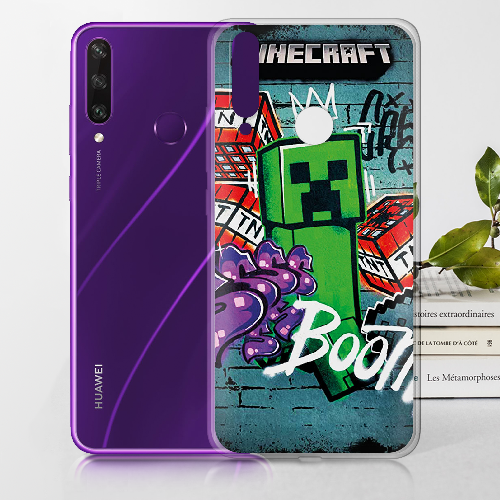 Чехол Boxface Huawei Y6p Minecraft Graffiti