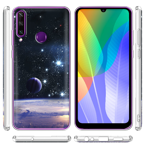 Чехол Boxface Huawei Y6p Space Landscape