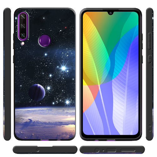 Чехол Boxface Huawei Y6p Space Landscape