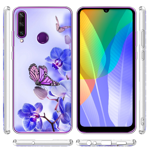 Чехол Boxface Huawei Y6p Orchids and Butterflies