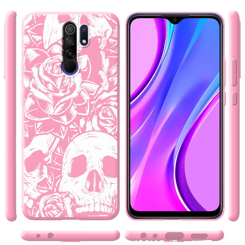 Чехол BoxFace Xiaomi Redmi 9 Skull and Roses