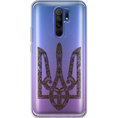 Чехол BoxFace Xiaomi Redmi 9 Ukrainian Black Trident