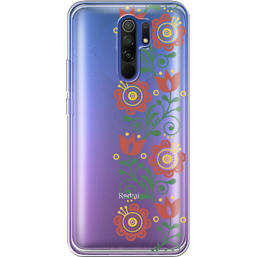 Чехол BoxFace Xiaomi Redmi 9 Ethno Flower