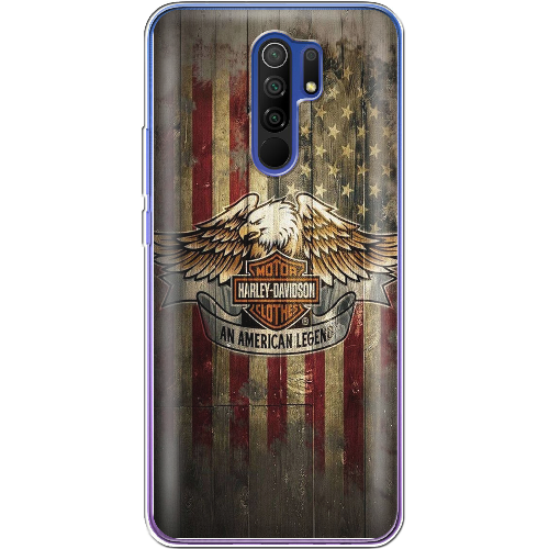 Чехол BoxFace Xiaomi Redmi 9 Harley Davidson An American Legend