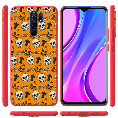 Чехол BoxFace Xiaomi Redmi 9 Хэллоуин Кошелек или жизнь