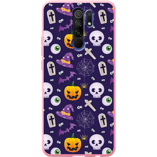 Чехол BoxFace Xiaomi Redmi 9 Halloween Purple Mood