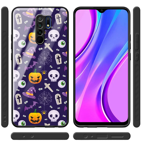 Чехол BoxFace Xiaomi Redmi 9 Halloween Purple Mood