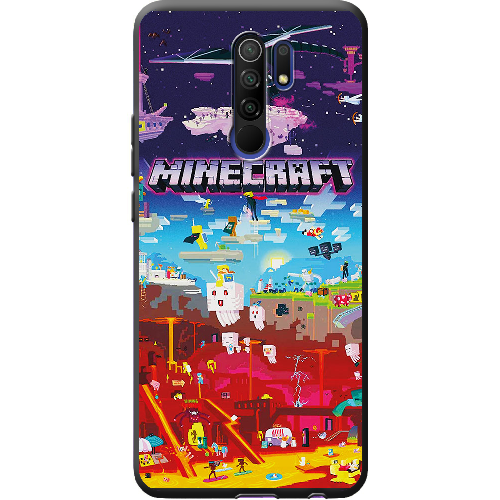 Чехол BoxFace Xiaomi Redmi 9 Minecraft World Beyond