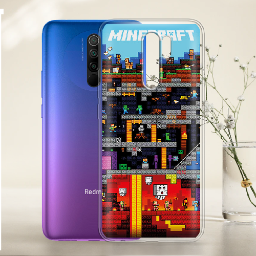 Чехол BoxFace Xiaomi Redmi 9 Minecraft Lode Runner