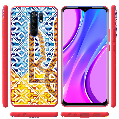 Чехол BoxFace Xiaomi Redmi 9 Тризуб Вишивка