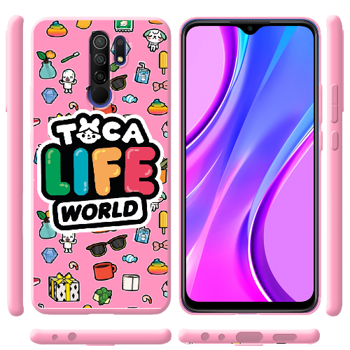 Чехол BoxFace Xiaomi Redmi 9 Toca Boca Life World