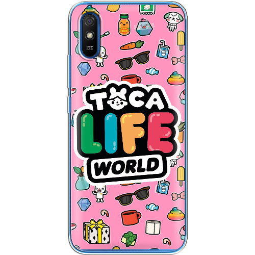 Чехол BoxFace Xiaomi Redmi 9A Toca Boca Life World