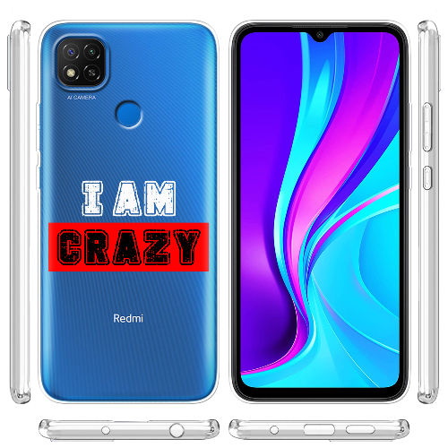 Чехол BoxFace Xiaomi Redmi 9C I'm Crazy