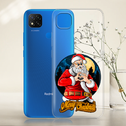 Чехол BoxFace Xiaomi Redmi 9C Cool Santa and heart