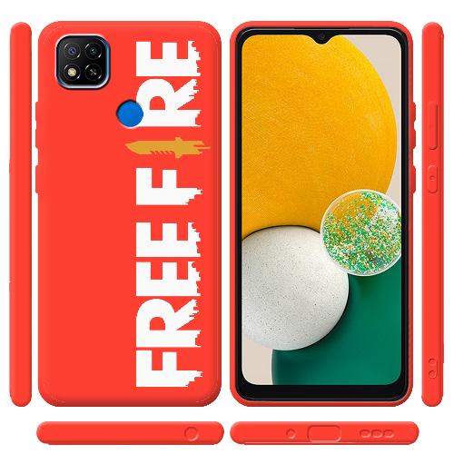 Чехол BoxFace Xiaomi Redmi 9C Белый Free Fire