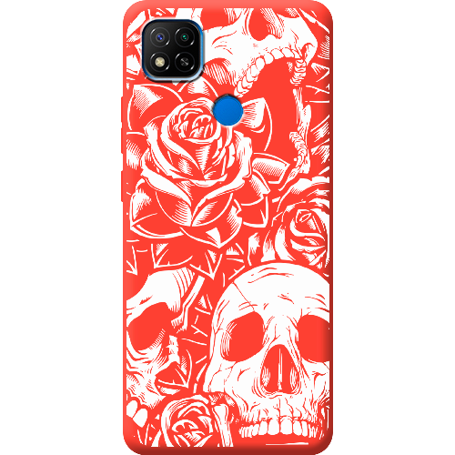 Чехол BoxFace Xiaomi Redmi 9C Skull and Roses