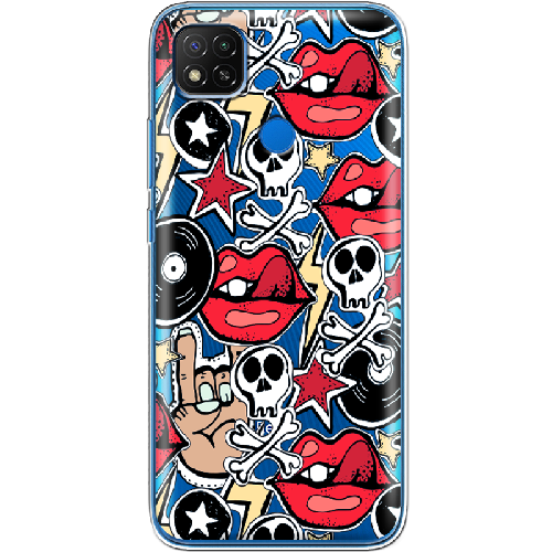 Чехол BoxFace Xiaomi Redmi 9C Rock Graffiti