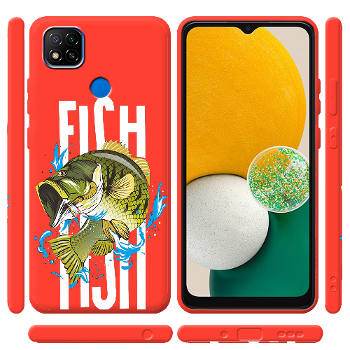 Чехол BoxFace Xiaomi Redmi 9C Bass fish