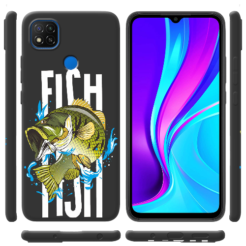 Чехол BoxFace Xiaomi Redmi 9C Bass fish