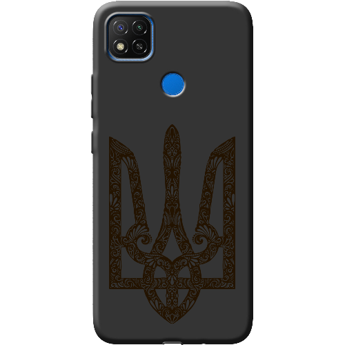 Чехол BoxFace Xiaomi Redmi 9C Ukrainian Black Trident