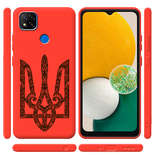 Чехол BoxFace Xiaomi Redmi 9C Ukrainian Black Trident