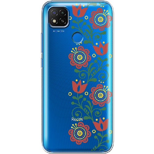 Чехол BoxFace Xiaomi Redmi 9C Ethno Flower