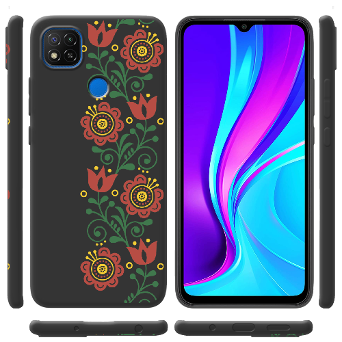 Чехол BoxFace Xiaomi Redmi 9C Ethno Flower