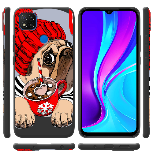 Чехол BoxFace Xiaomi Redmi 9C Winter Puggy